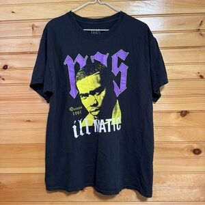 Nas Illmatic Queens 1994 Black Tee Large